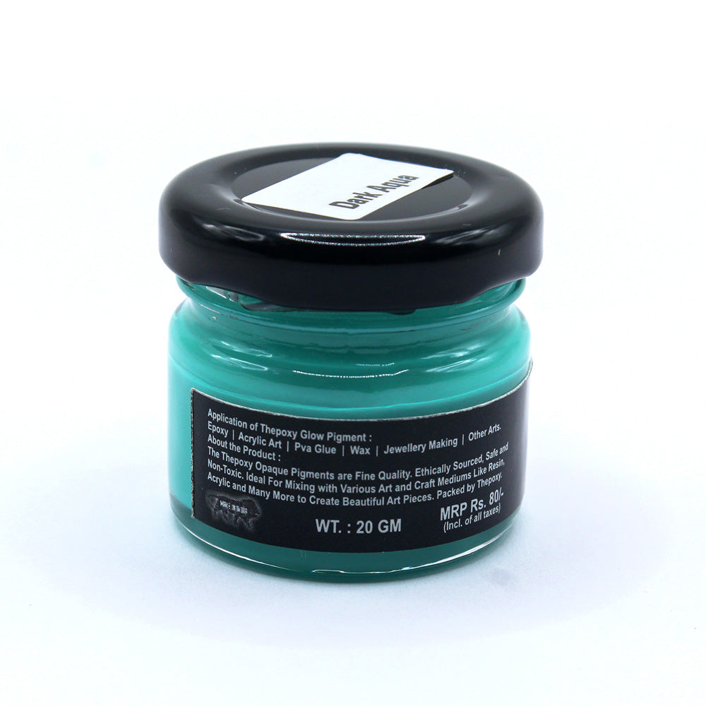 Dark Aqua Opaque Pigment