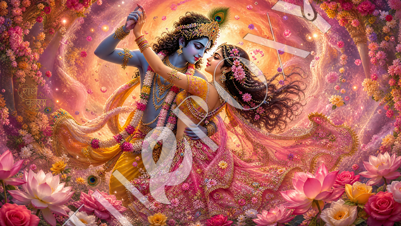 Radha krishna Digital Print _ RK-10