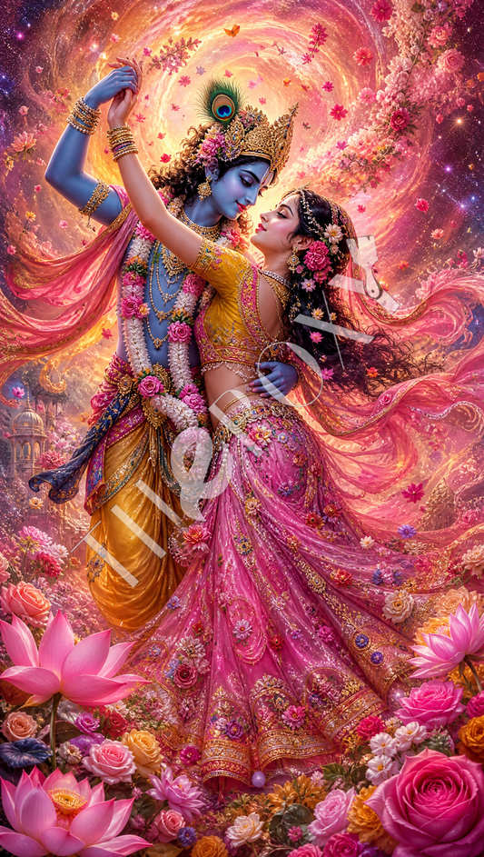 Radha krishna Digital Print _ RK-11