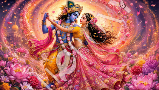 Radha krishna Digital Print _ RK-17