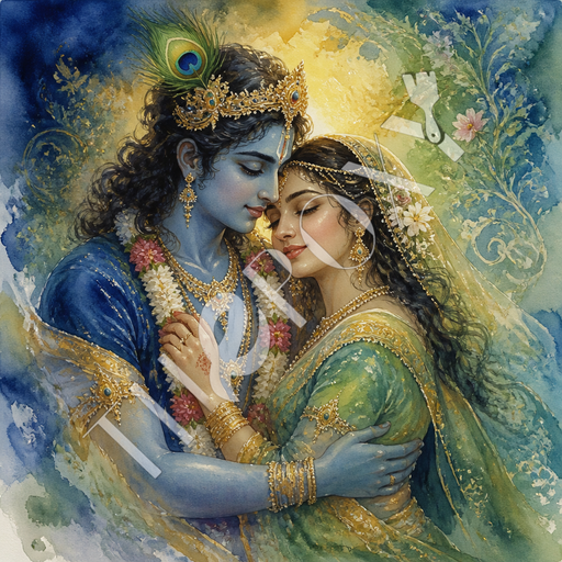 Radha krishna Digital Print _ RK-23