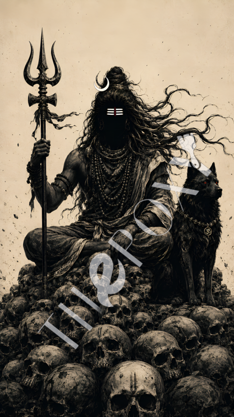 Shiva  Digital Print _ SL-5