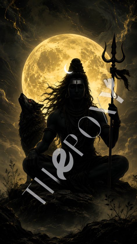 Shiva  Digital Print _ SL-8