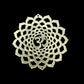 7 Chakra Golden Acrylic