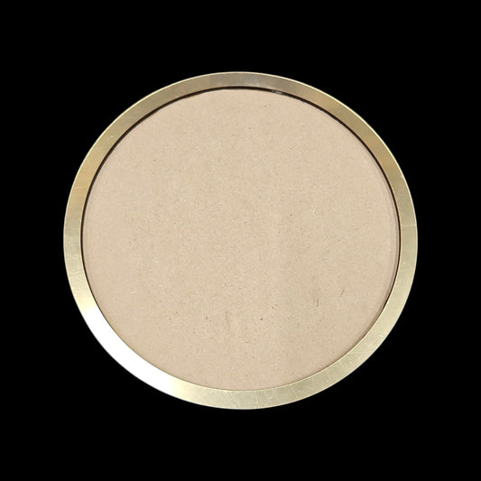 Round MDF with Acrylic Cutout