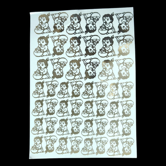 Krishna Ji Matellic Sheet