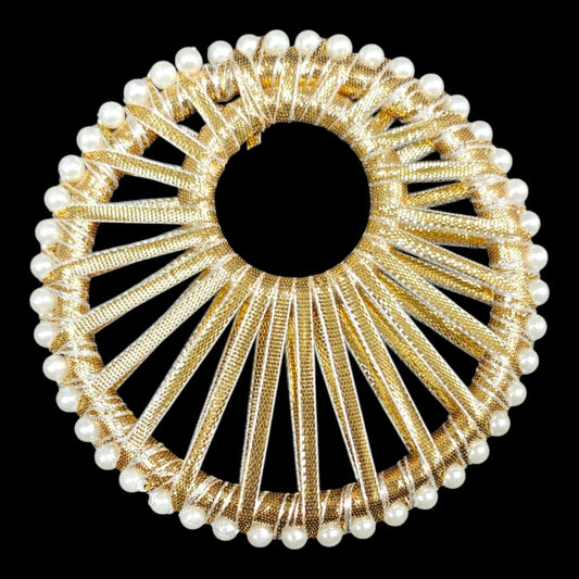 T Light Round Gotta Jali Ring 4 Inch