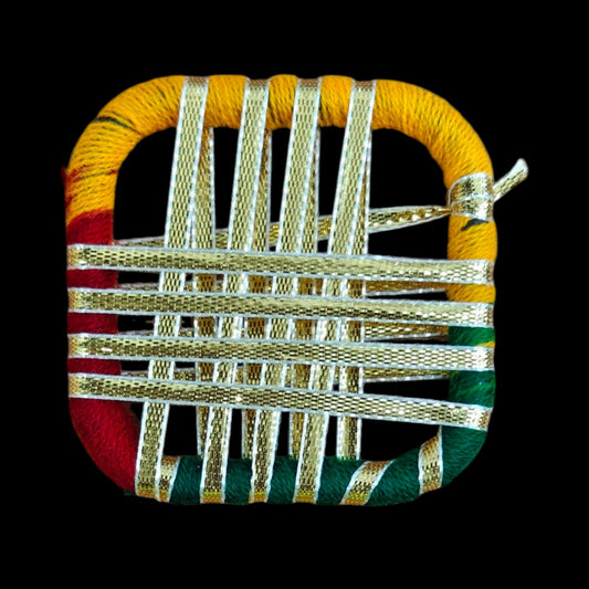 Multi Color Thread Ring - 3 Inch