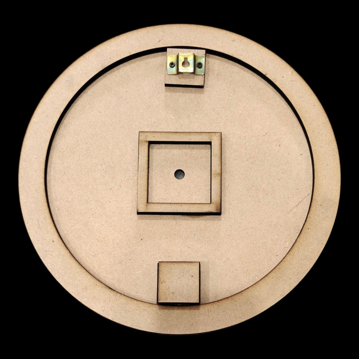 MDF Clock Base with back Support