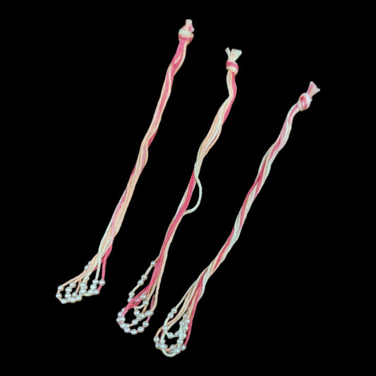 Rakhi Thread with Pearl- pink