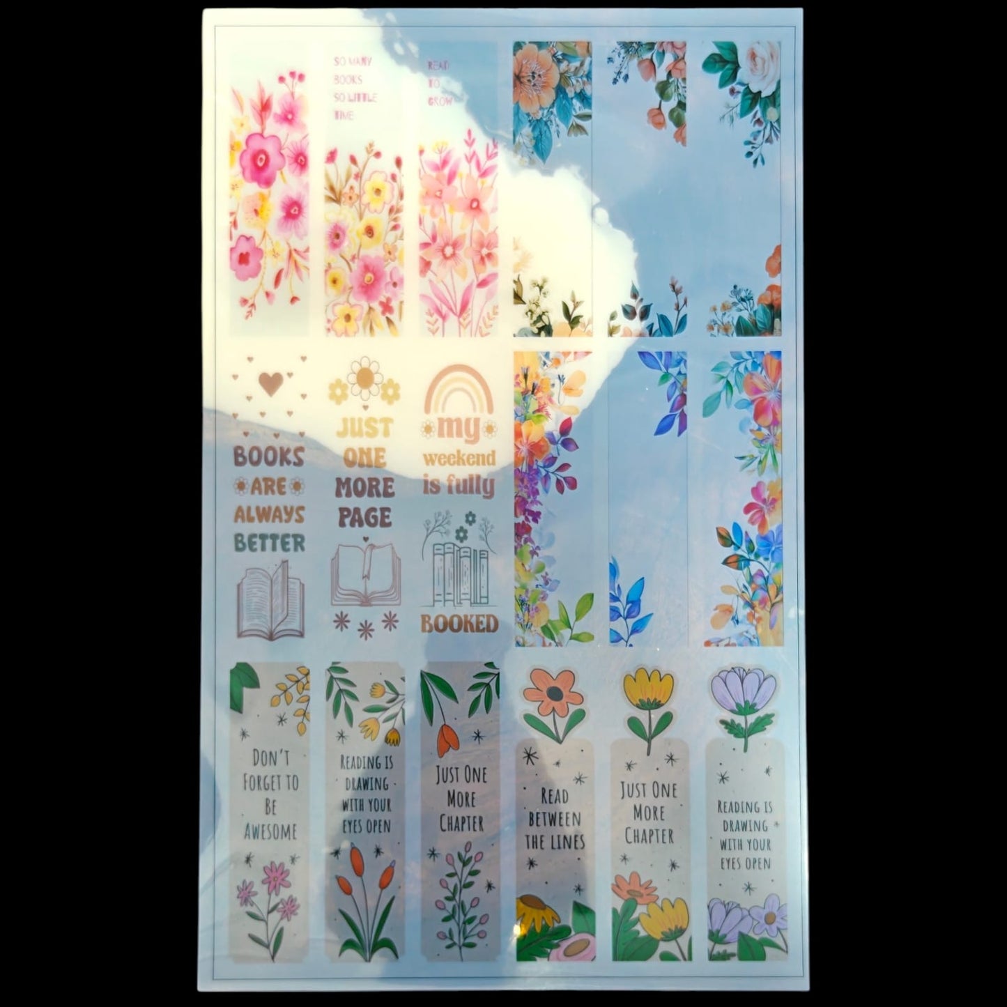 Bookmark Insert Sheet