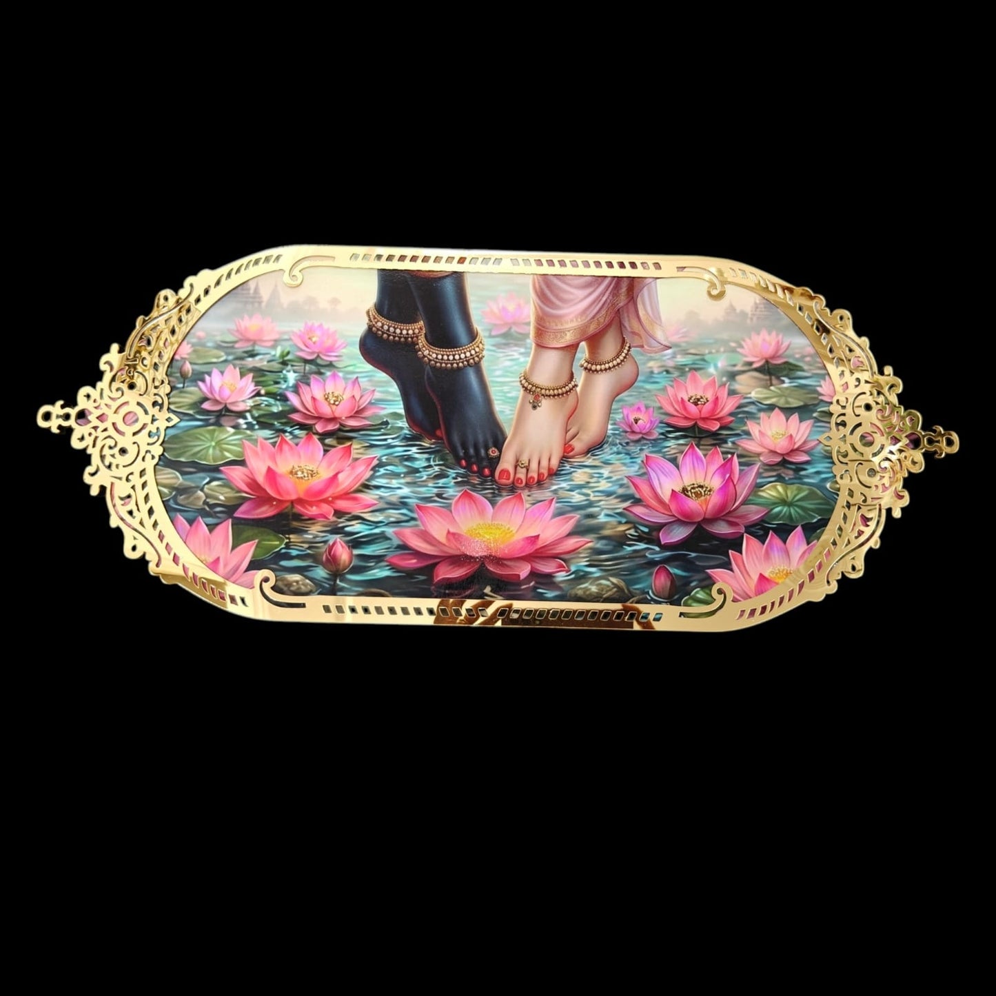 Acrylic Name Plate with printing Design -A