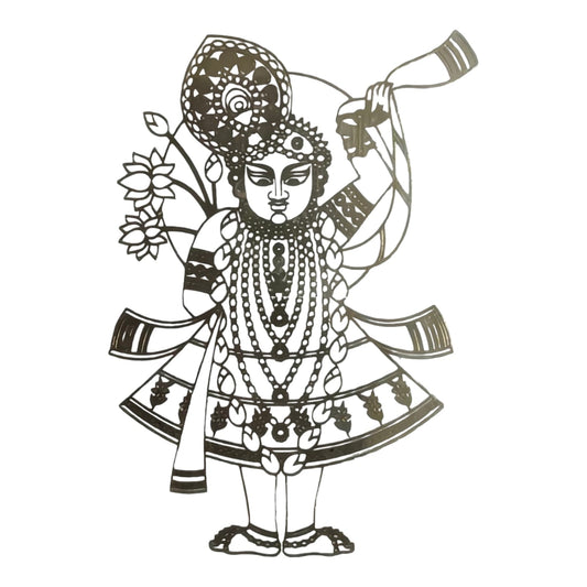 Shreenathji Metallic Sticker