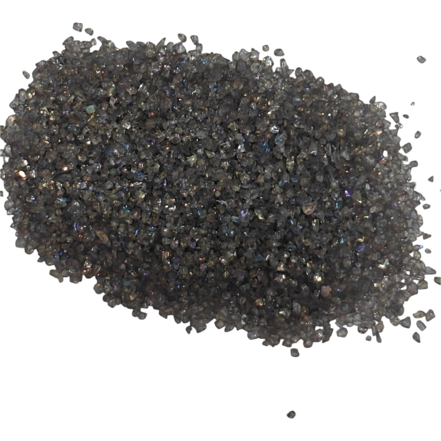 Grey holo granules
