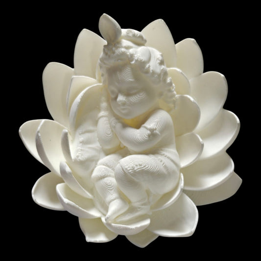 Krishna With Lotus