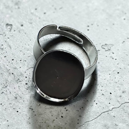 Oval shape finger ring 2