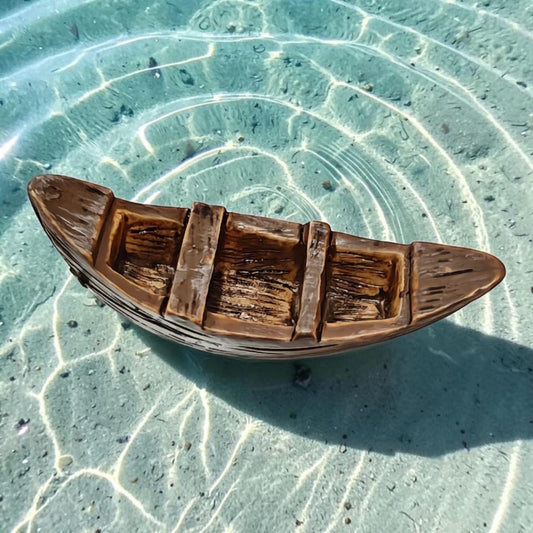 Brown Boat 1