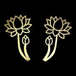 Golden Lotus Acrylic 3
