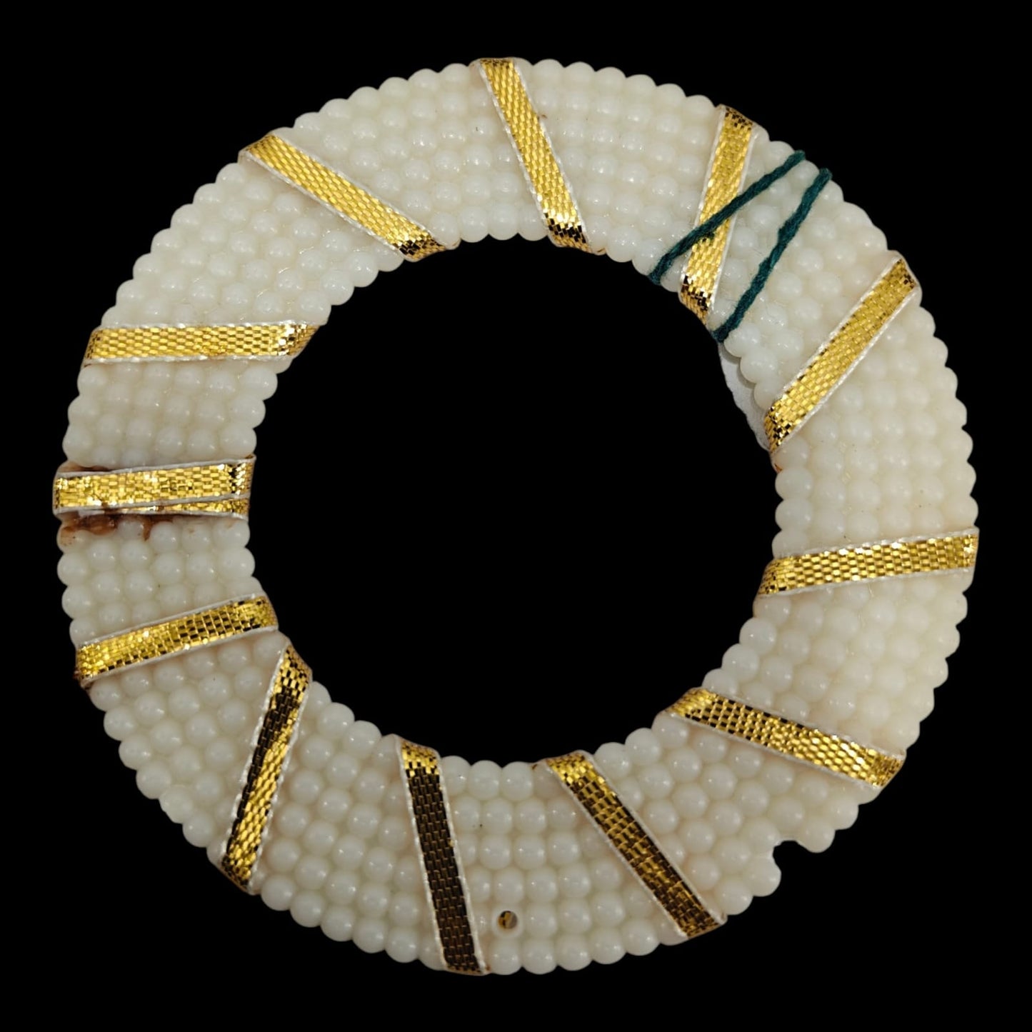 White Pearl ring- 3.5 Inch