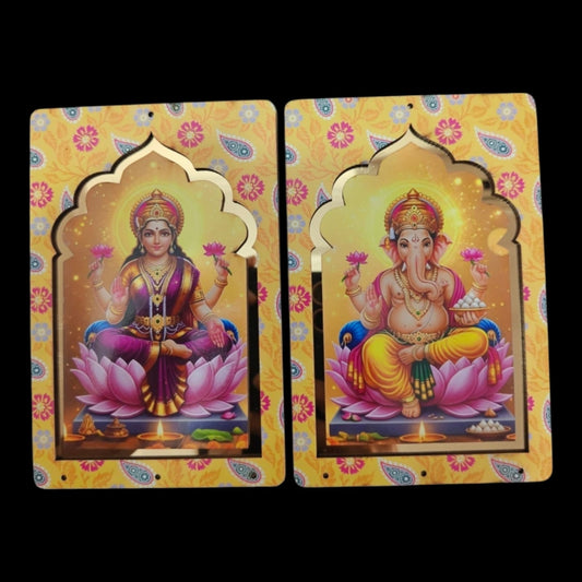 Mdf Cutout-Laxmi&Ganesh