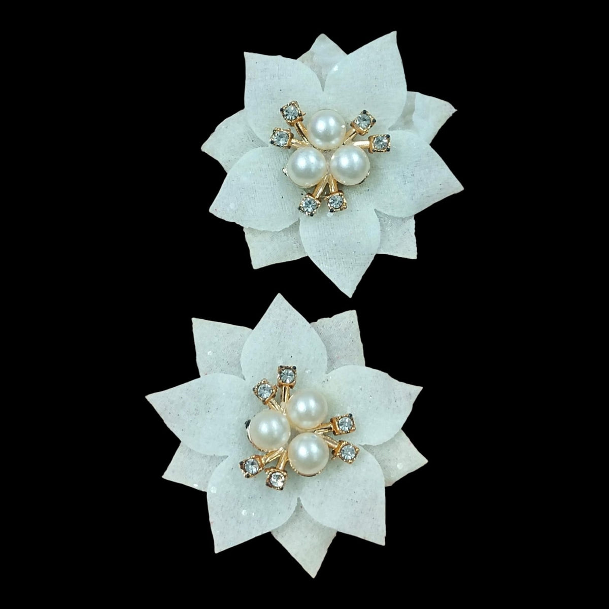 Lotus flower with Pearl Embellishment