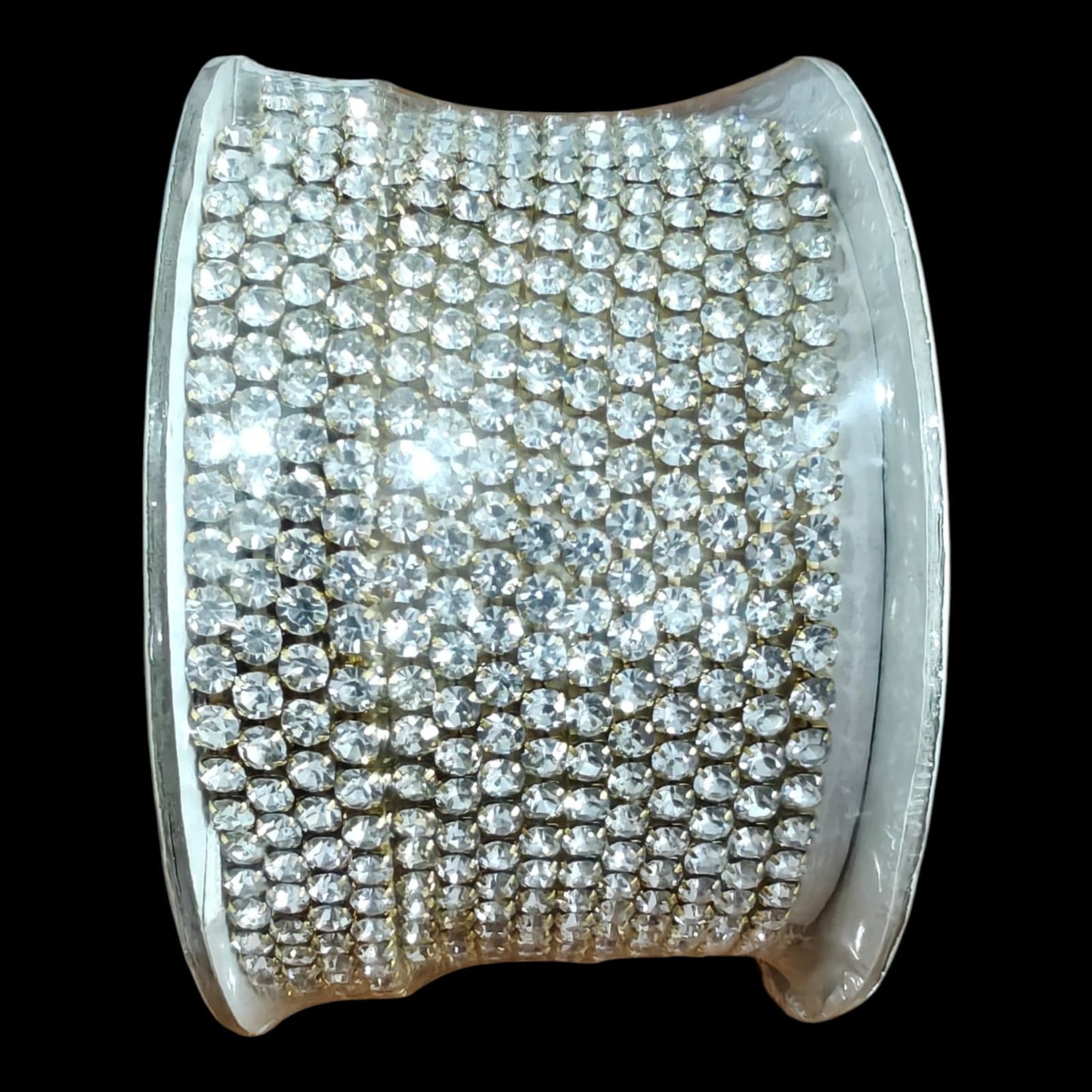 Silver Diamond Chain Roll