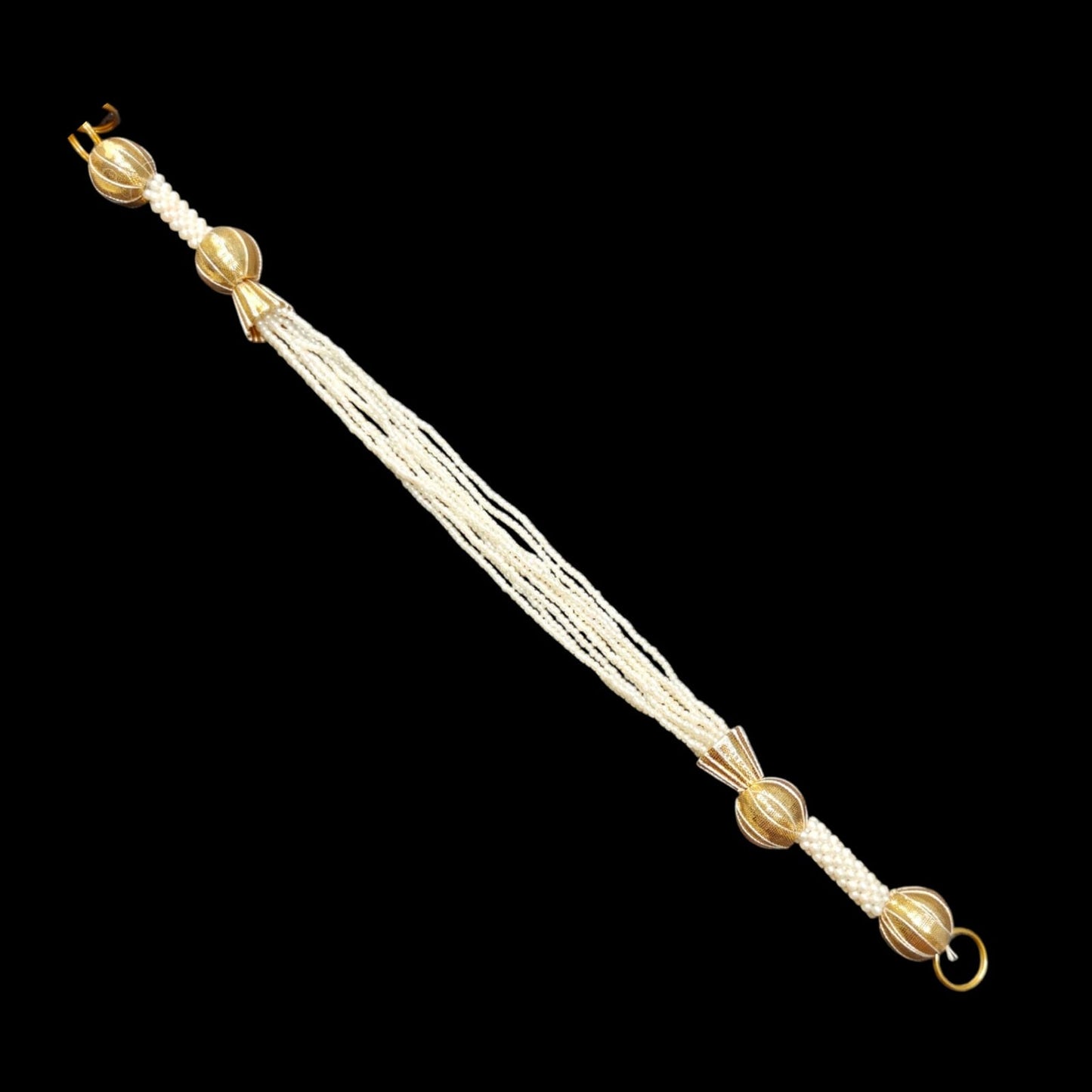 Hanging white Pearl Chain