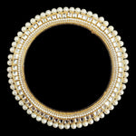 Round gotta with Pearl ring -6