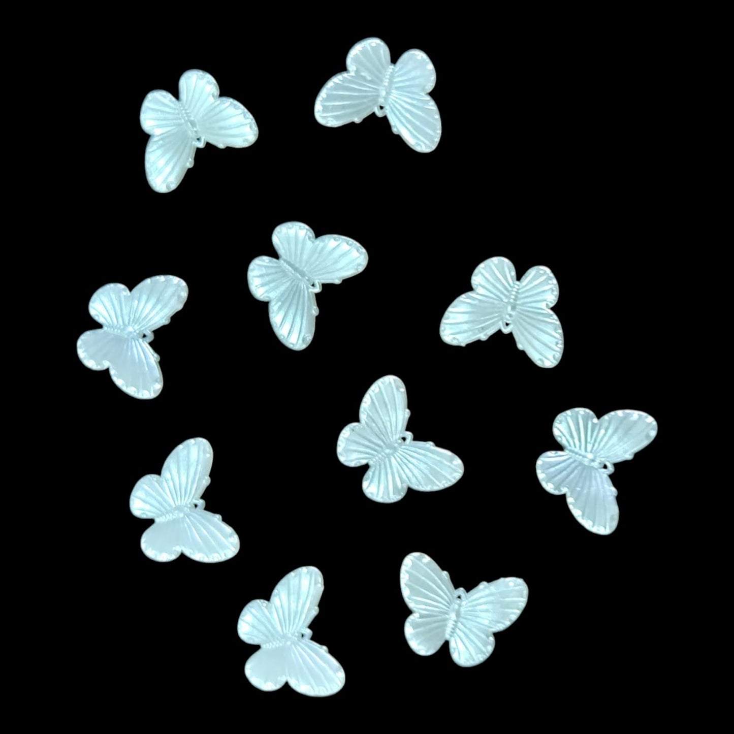 White pearl Butterfly