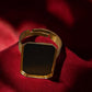 Rectangle shape finger ring