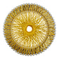 T Light Round Pearl Jali Ring 6 Inch