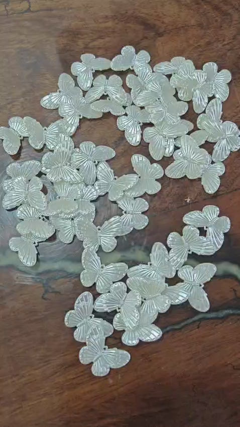 White pearl Butterfly