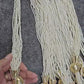 Hanging white Pearl Chain